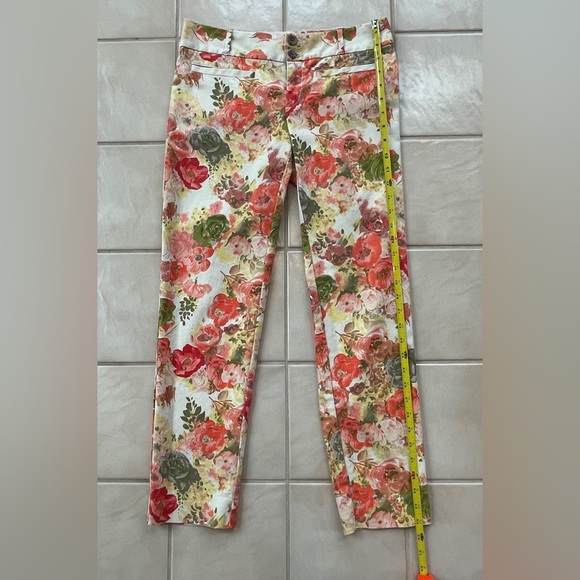 Anthropologie Cartonnier Floral “Charlie” Pants - US Size 4 - Picture 4 of 7